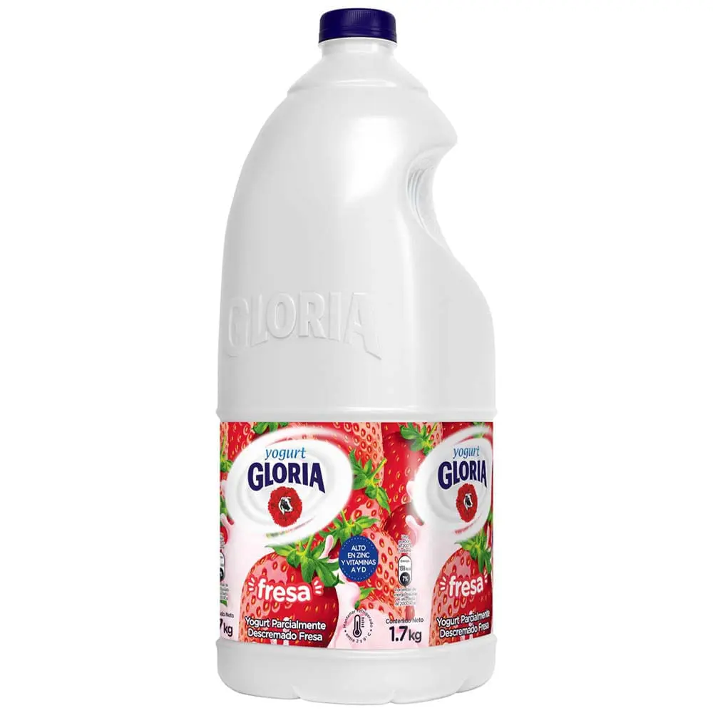 Yogurt Gloria Fresa 1.7KG