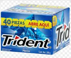 Trident Capsula Menta 