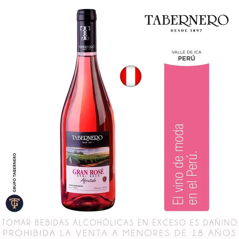 Tabernero Rose 750ML