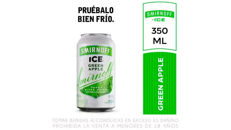 Smirnoff Green Apple 350ml