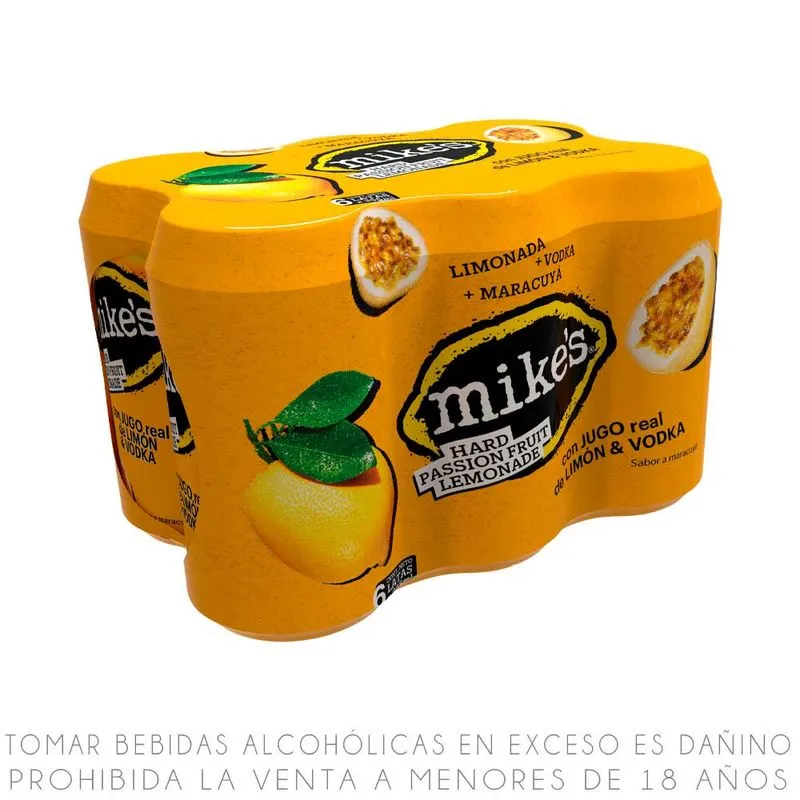 Sixpack Mikes Maracuya 355ML