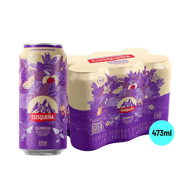 [CUSQ473ML] Sixpack Cusqueña Quinua 473ML