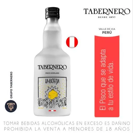 Pisco Tabernero Acholado Tubular
