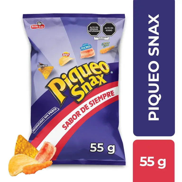 Piqueo Snax 55G