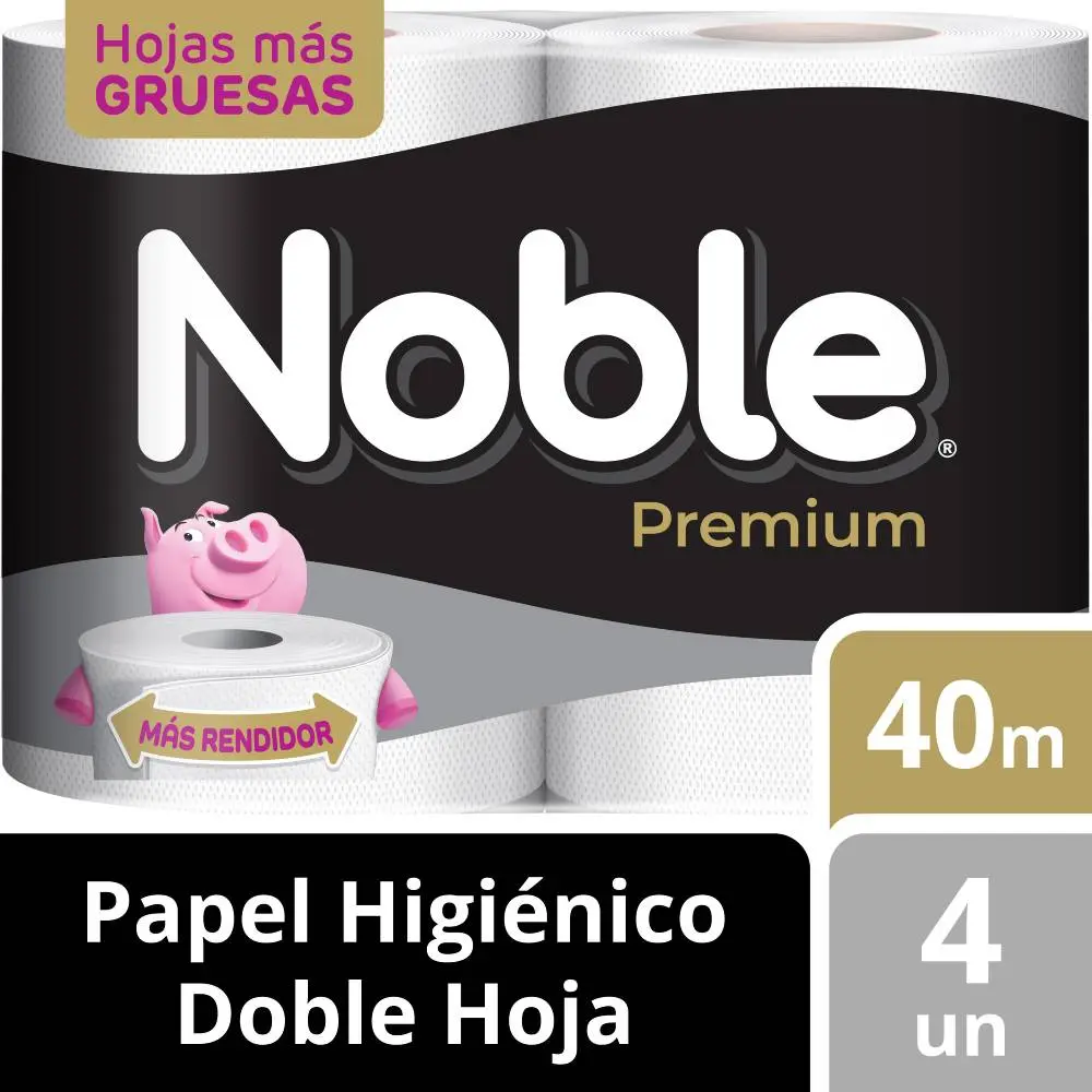 Papel Noble Premiun 4 Rollos