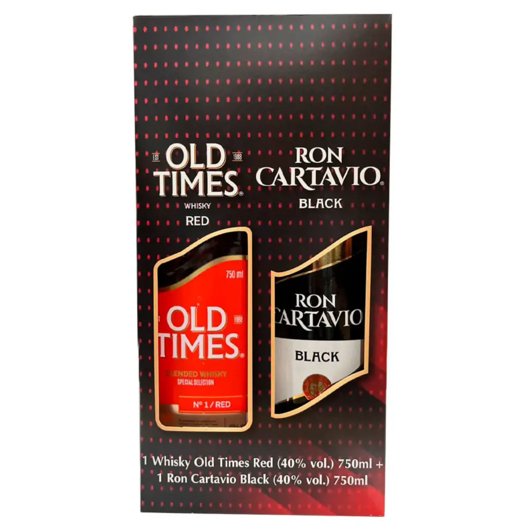 Pack Old times 750ML + 2 Cartavio 