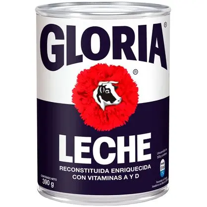 Leche Gloria Rec. Entera 390GR