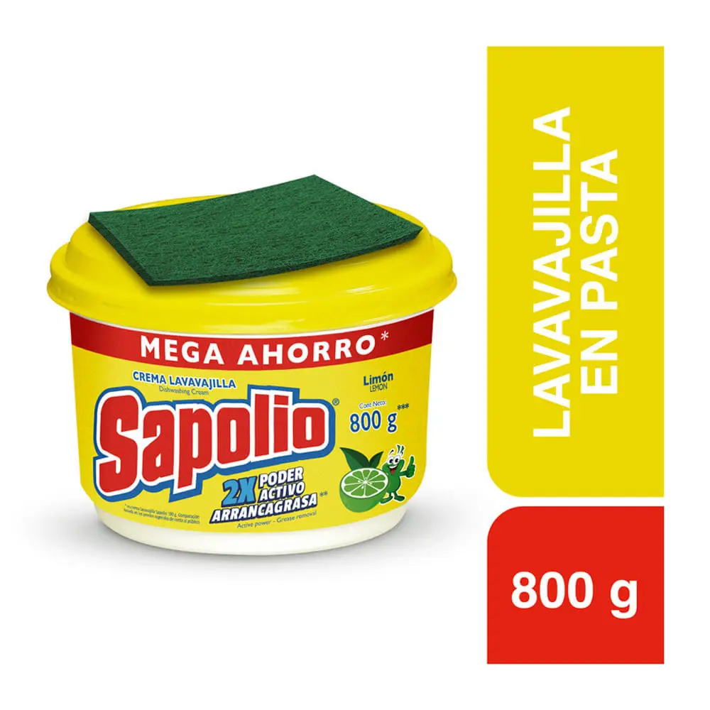 Lavavajilla Sapolio 800GR
