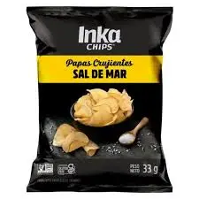 Inka Chips Sal de Mar 33G