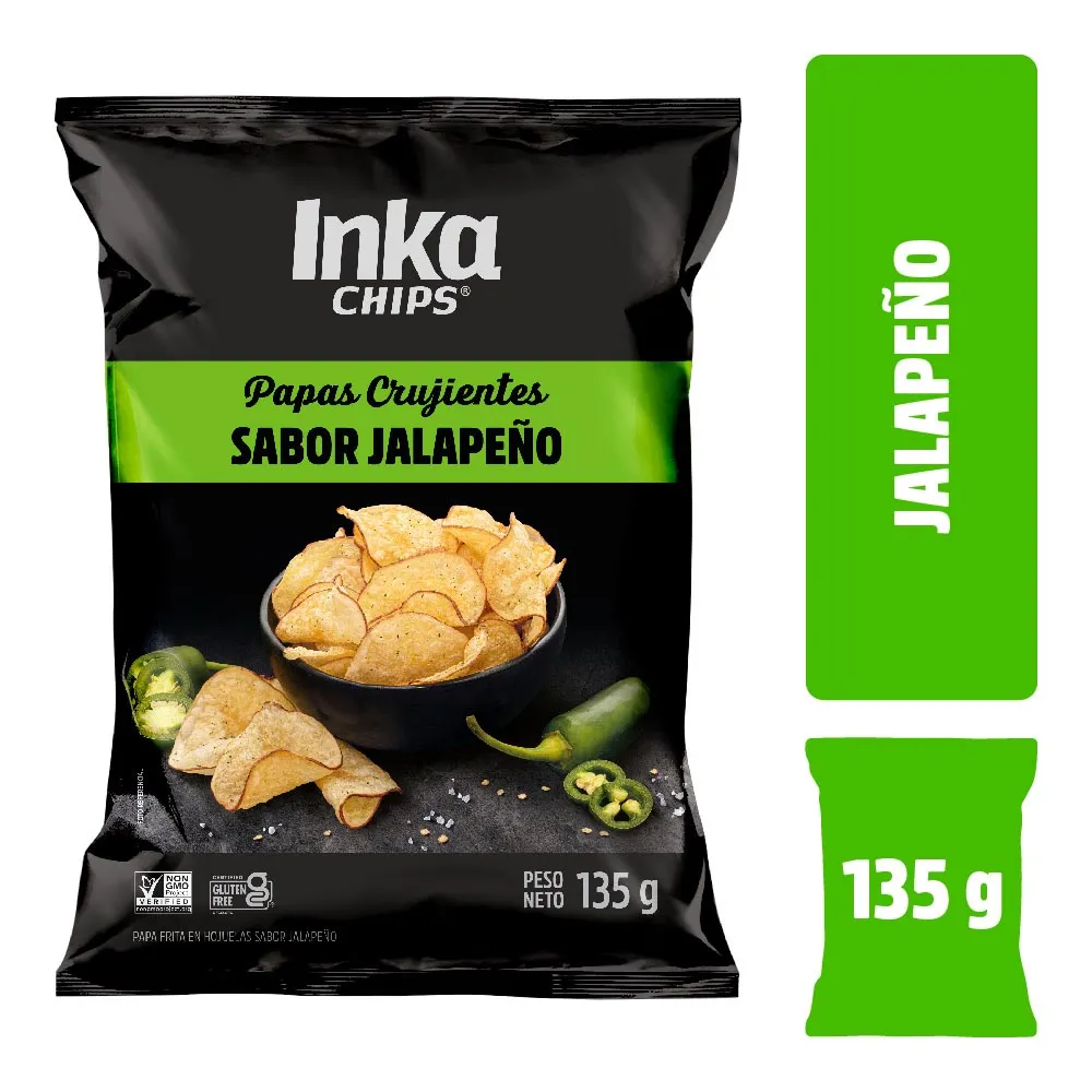 Inka chips Jalapeño 135gr