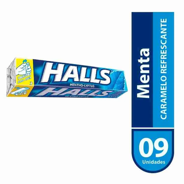 Halls Mentol Barra 28g