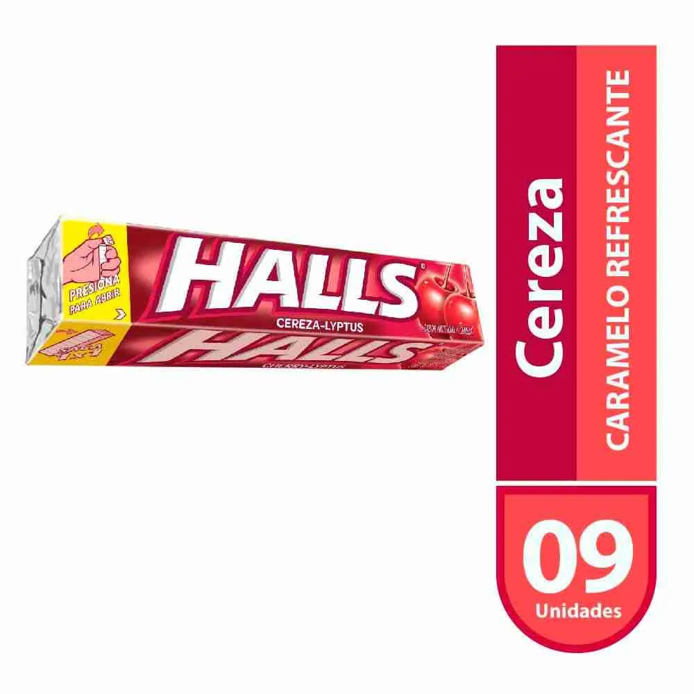 Halls Cereza Barra  28G