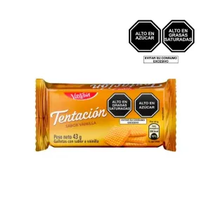 Galleta Tentacion Vainilla 43GR