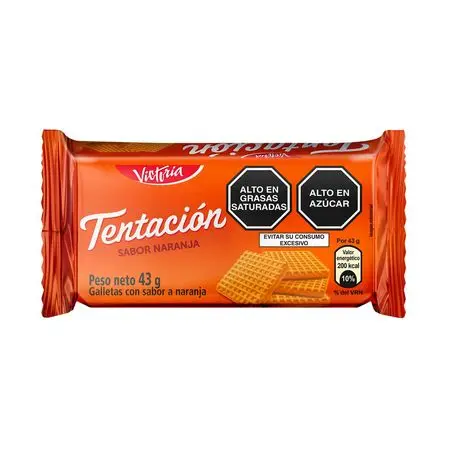 Galleta Tentación Naranja 43GR