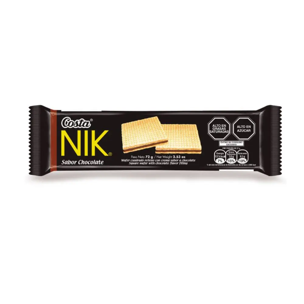 Galleta Nik Chocolate 72GR