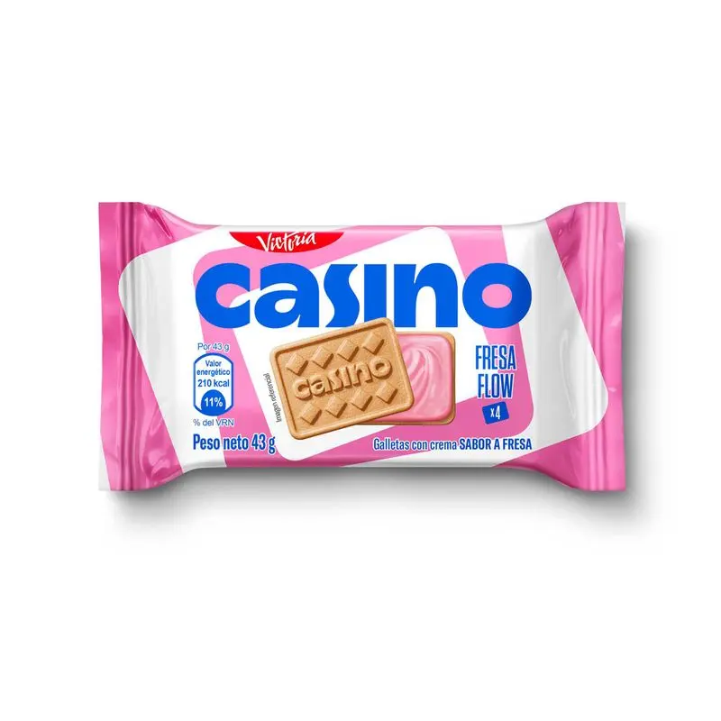 Galleta Casino Fresa 43GR