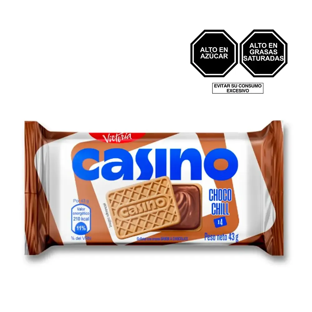 Galleta Casino Chocolate 43GR