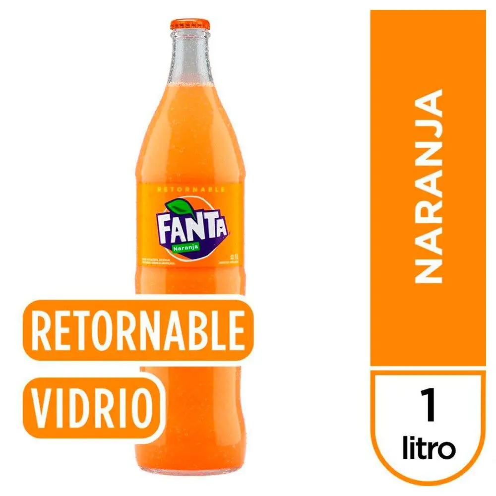 Fanta Naranja 1L