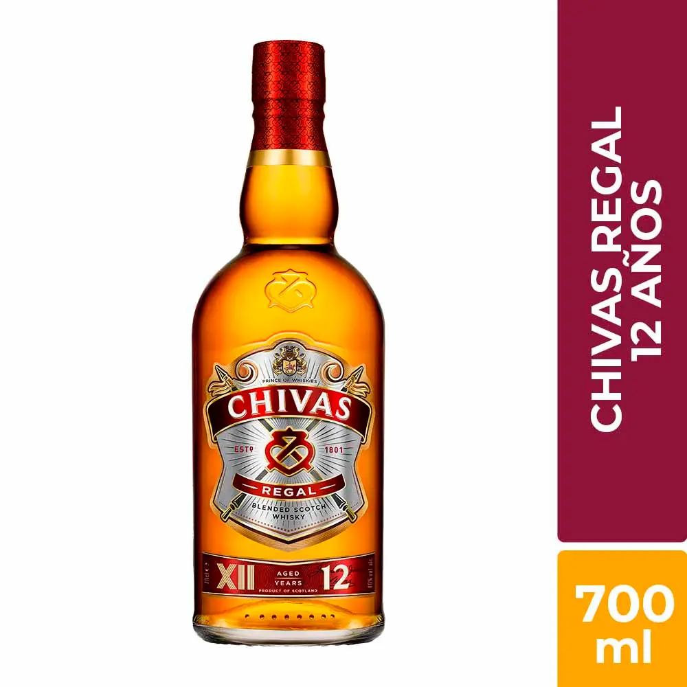[CVRG700ML12] Chivas Regal 12 Años 700ML