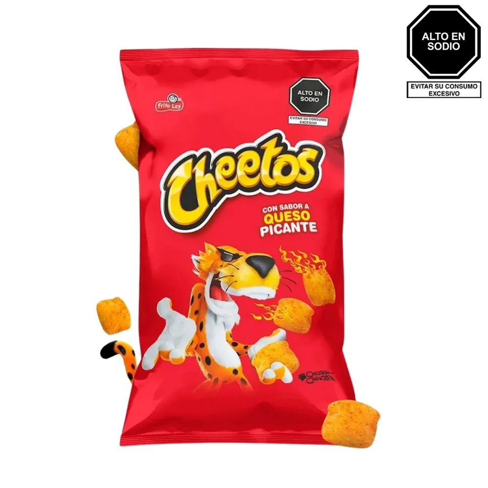 Cheetos Queso Picante 34G