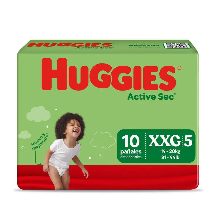 Huggies Active Sec XXG Unid.