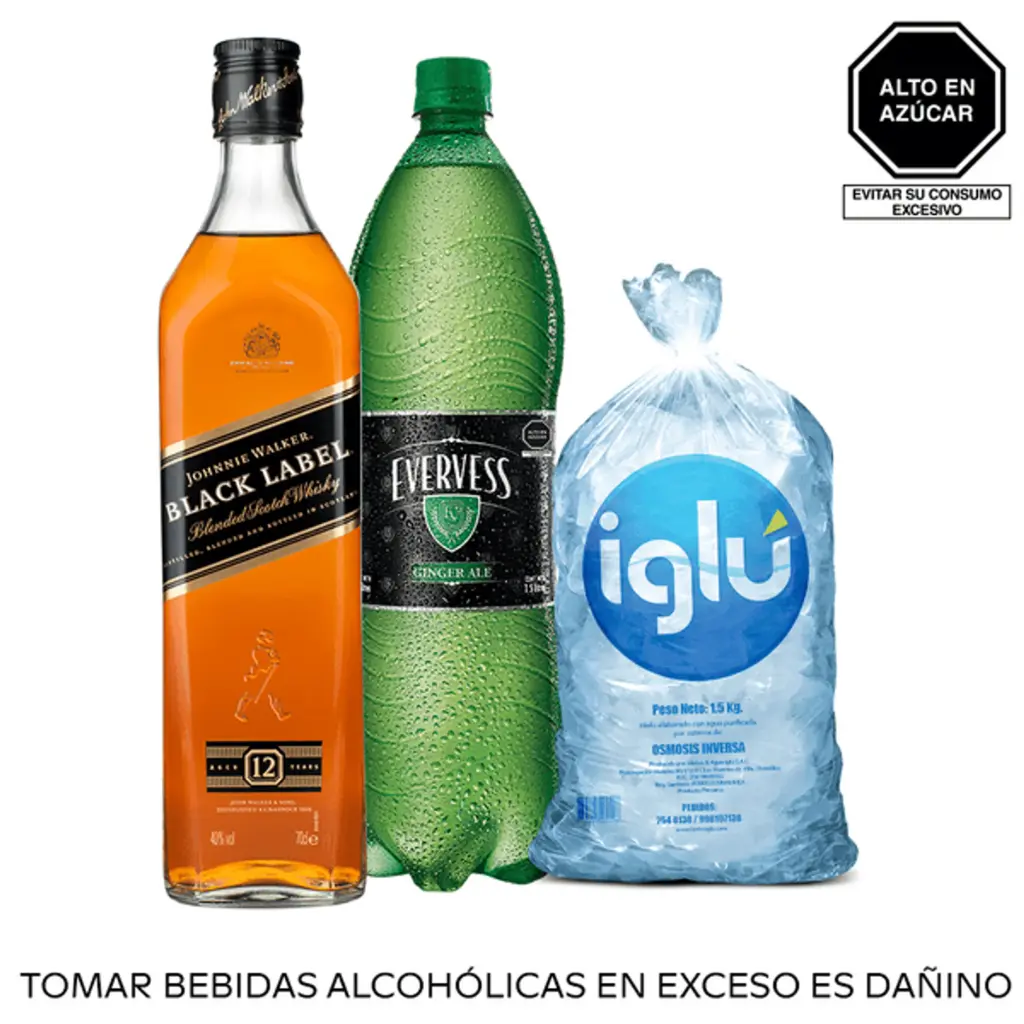 Combo Black Label 750ML