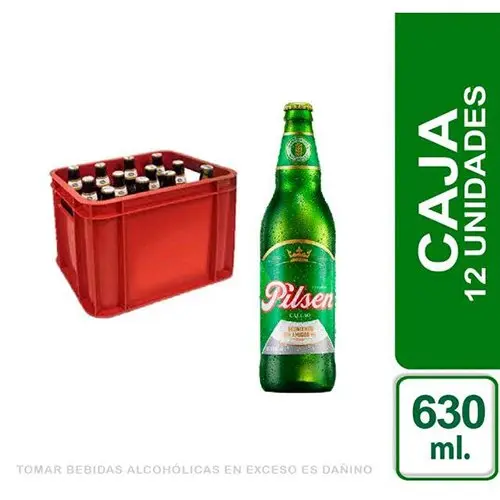 Caja de Pilsen 630ML