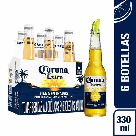 Sixpack Corona 330ML