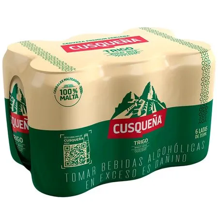 Sixpack Cusqueña Trigo 355ML