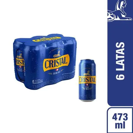 Sixpacks Cristal 473ml