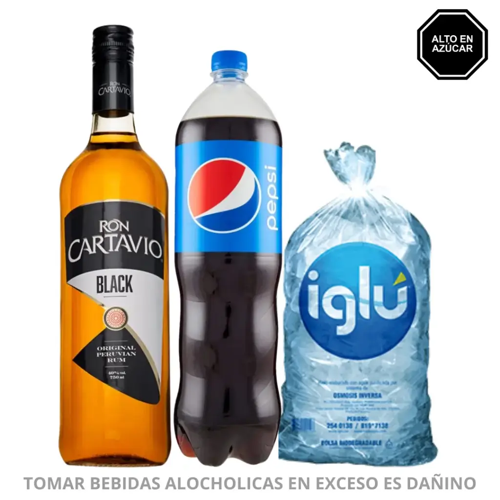 Combo Ron Cartavio 750ML