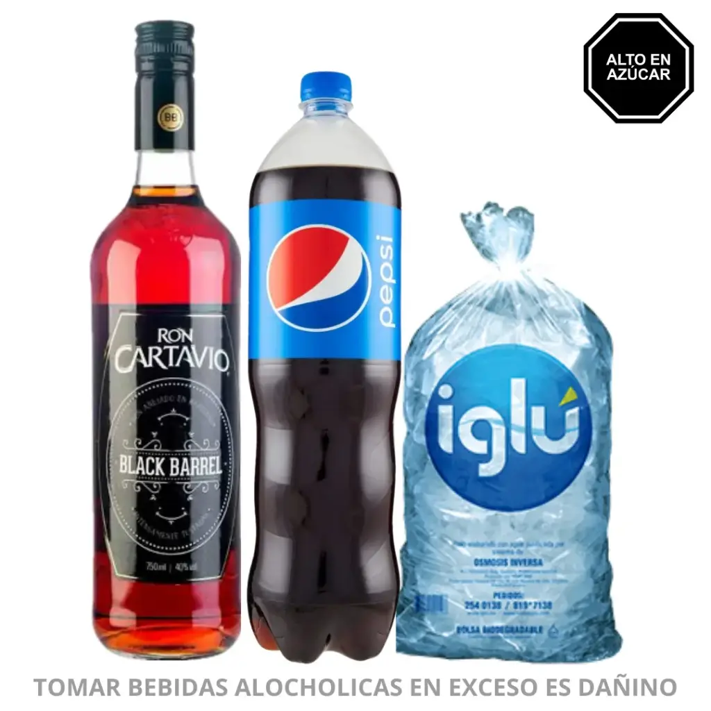 Combo Black Barrel 750ML