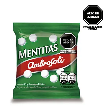 Caramelo Mentitas 19gr